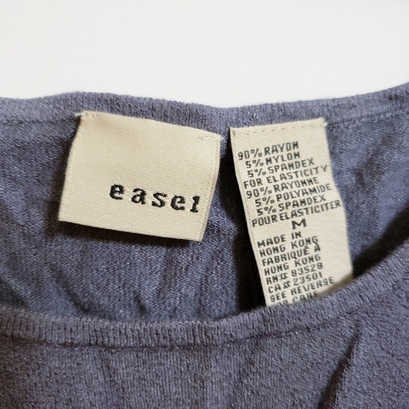 Easel Rayon/Nylon Knit Sparkly Tank...M - Picture 4 of 4